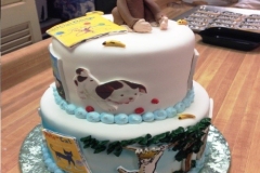 curious george cake