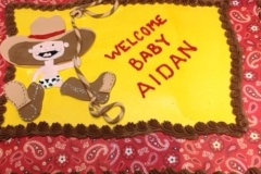 cowboy baby cake