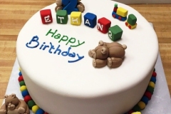 teddy bear cake