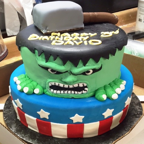 avengers cake