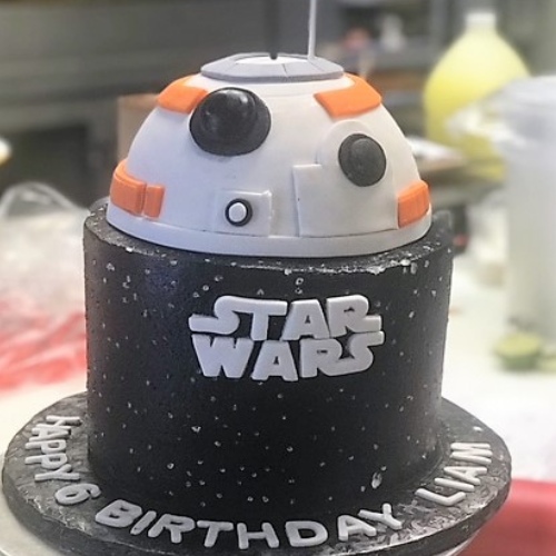 starwars tiered cake