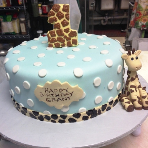 Giraffe cake