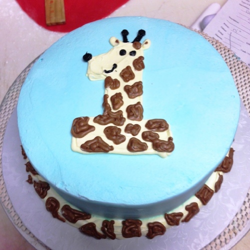 Giraffe cake